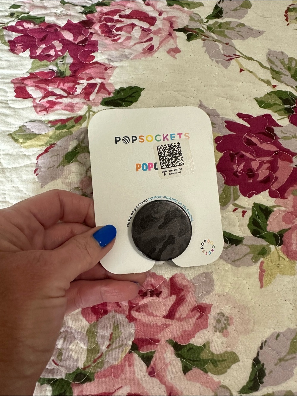 PopSockets Black Camo PopGrip